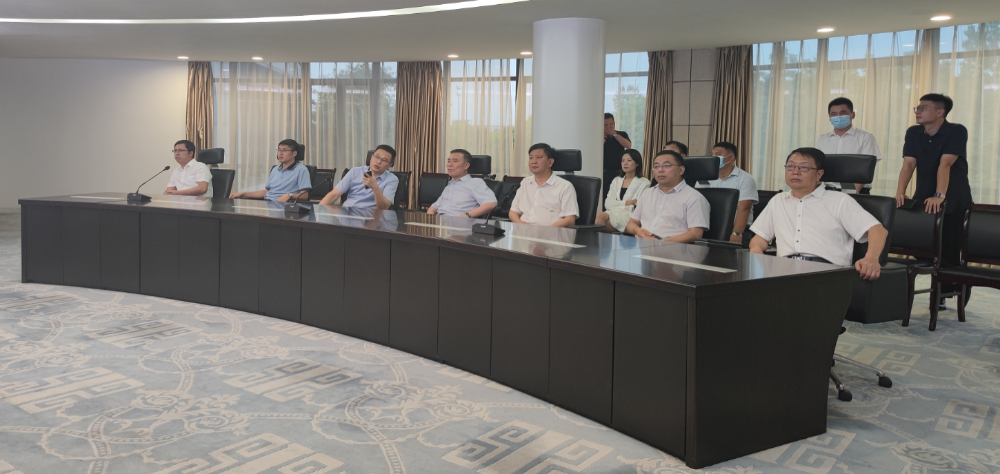 參觀智慧城市環境服務云平臺